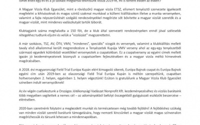Jó egészséget és sok sikert 2020-ra!