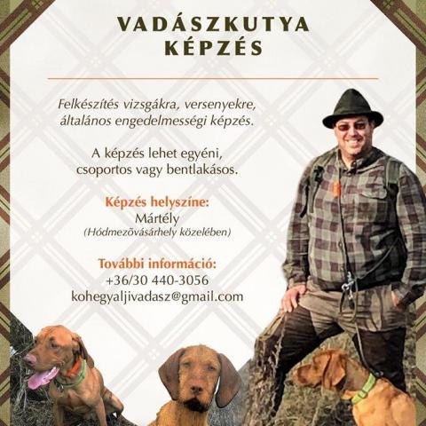 Orbán László kutyakiképzés